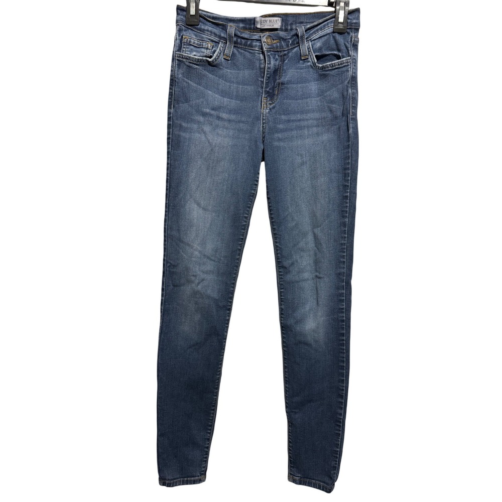 Judy Blue Skinny Jeans Womens‎ 5/27 Medium Wash Blue Mid Rise Stretch Denim